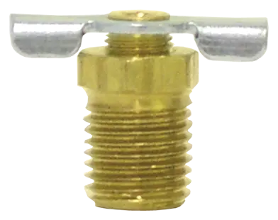 1/4" Internal Seat Ground Plug Shutoff Drain Cock (Pack Of 5) | 243B Tectran 1