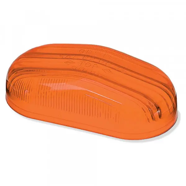 4" Amber Clearance Marker Replacement Lens | Grote 90063 1