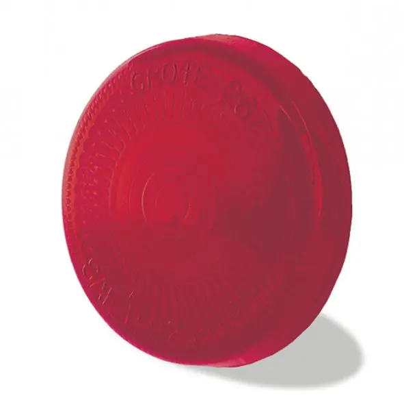 2½" Surface Mount Red Clearance Marker Replacement Lens | Grote 90162 1