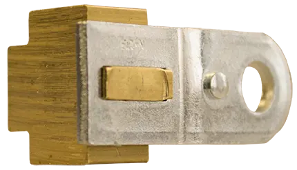1/4" Inverted Flare Tee Fitting With Bracket | 47765 Tectran 1