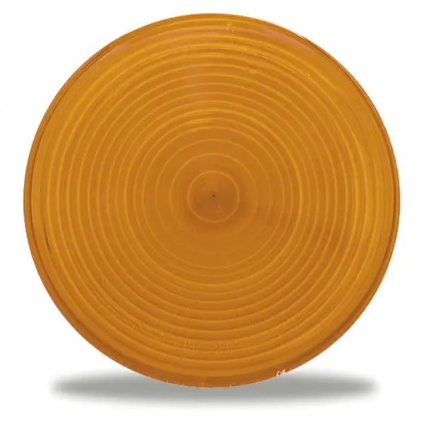 4" Amber Stop Tail Turn Replacement Lens | Grote 90233 1