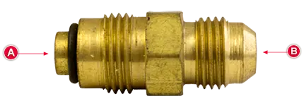 Power Steering Male 37° Jic Adapter Fitting (Pack Of 2) | 41440-Whd Tectran 1