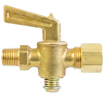Compression Straightway Ground Plug Shutoff Cock | 3101-5A Tectran 1