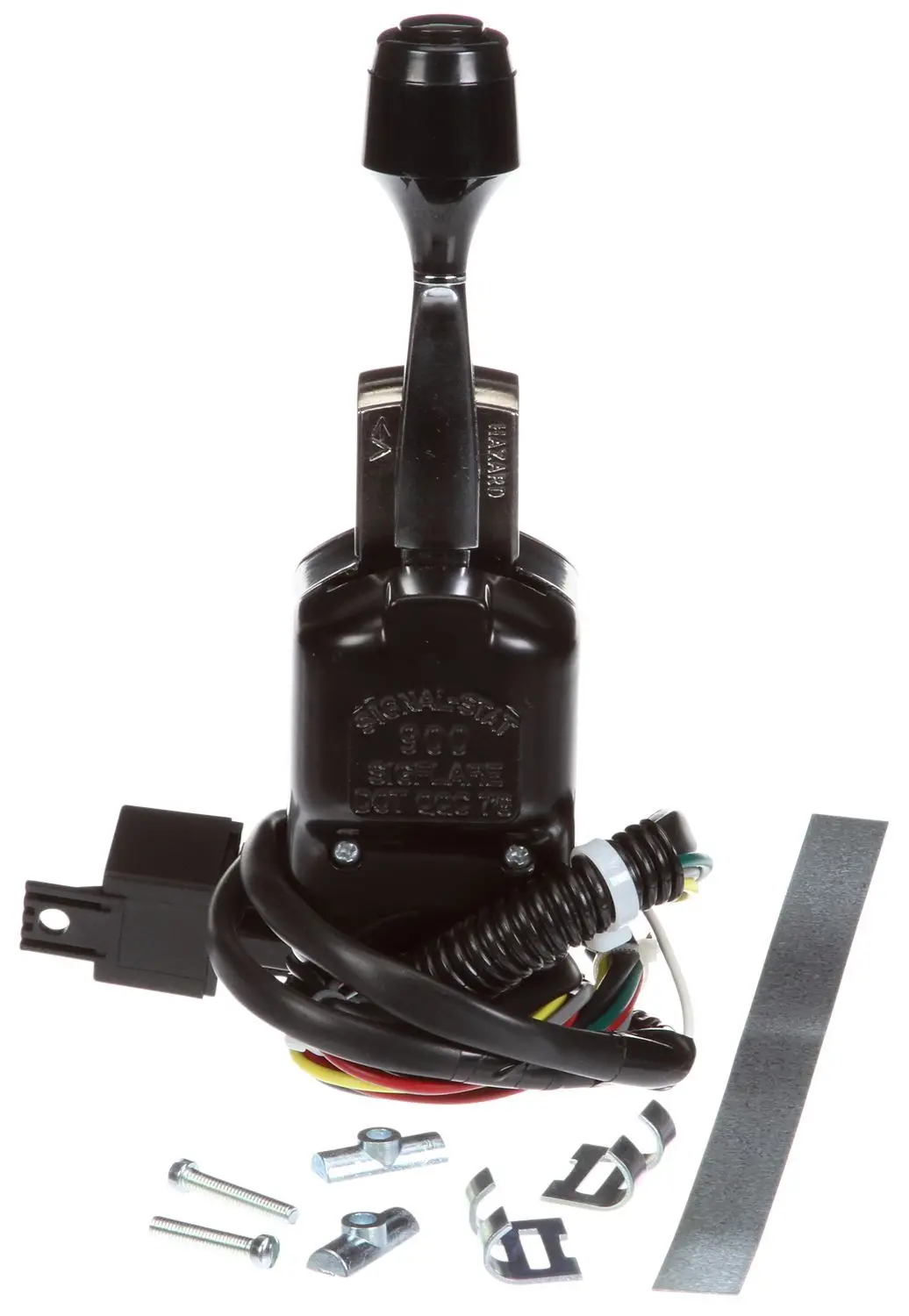 Signal-Stat Black Polycarbonate Turn Signal Switch, Hardwired | Truck-Lite 905 1