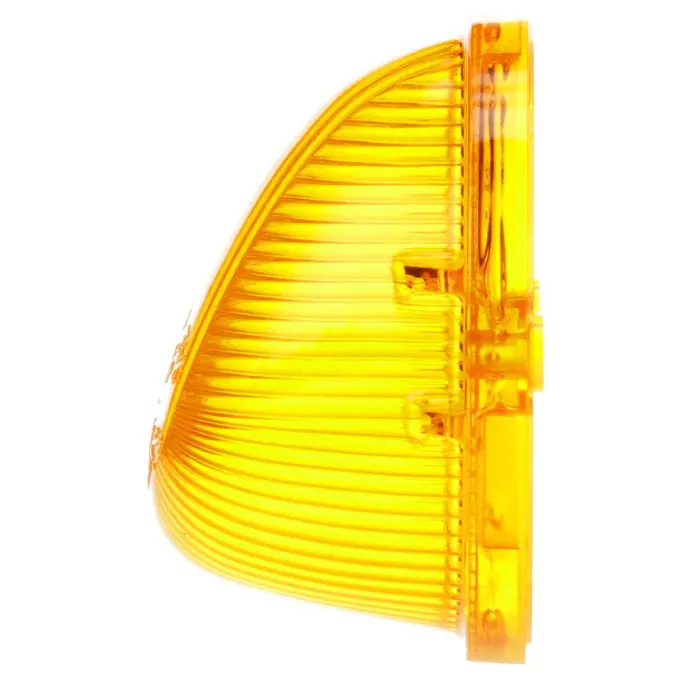Signal-Stat Round Yellow Polycarbonate Replacement Lens For Oem # 684662 | Truck-Lite 9069A 1