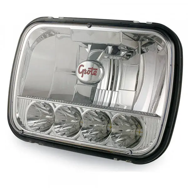 5X7 Led Sealed Beam Headlight, 9-32V | Grote 90951-5 1
