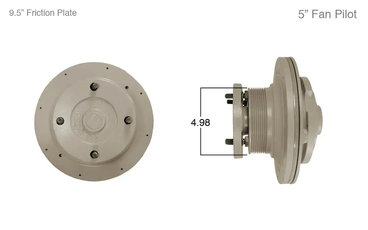 Horton Ht/S-Style Fan Clutch Assembly For Cummins, Remanufactured | Kit Masters 91022 1
