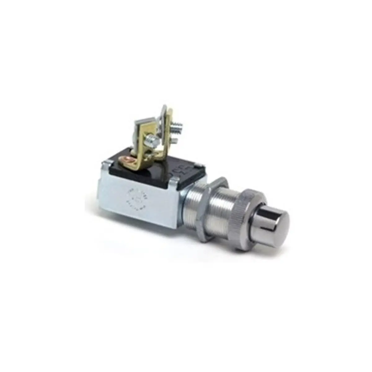 Spst Normally On Brass Button Starter Switch | 9115Bx Cole Hersee 1