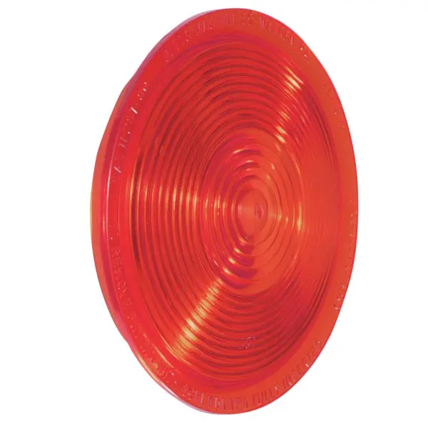 Shallow Red Polycarbonate Lens | 920134 Betts Lighting 1
