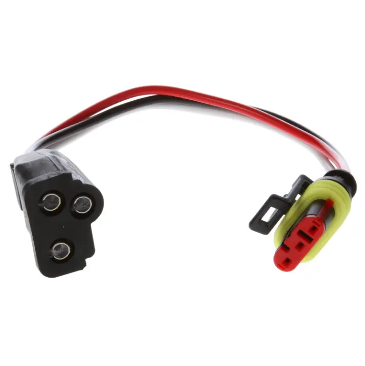 8" 3-Wire Stop/Turn/Tail Plug, Female Pl-3 & Fit 'N Forget Plugs | Truck-Lite 94706 1