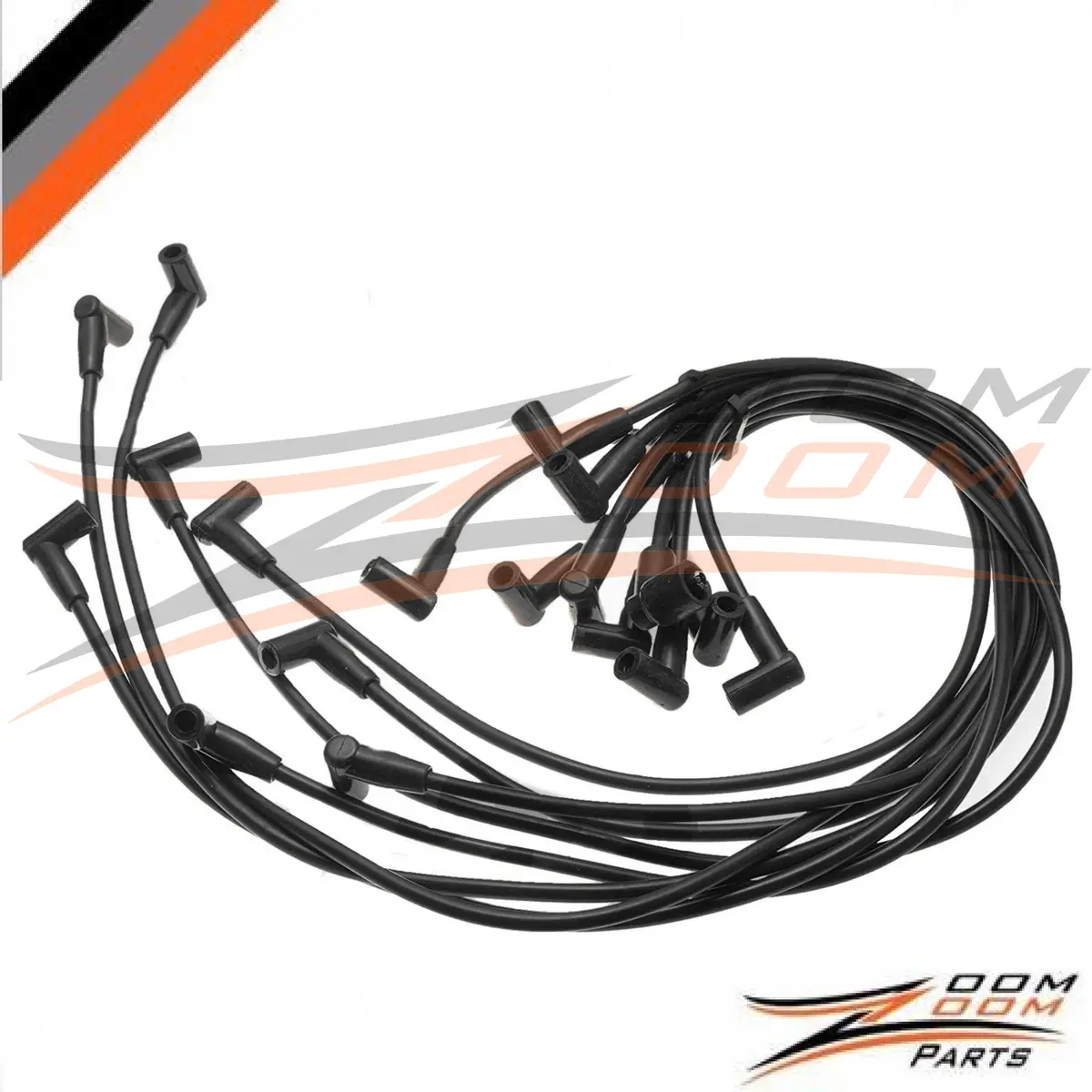 Spark Plug Wire Set For Mercruiser V8 5.0, 5.7, 6.2, 7.4 Thunderbolt Ignition 1