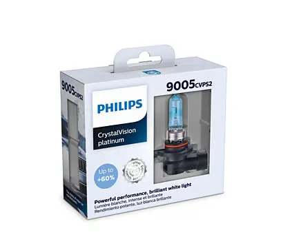 Philips Crystalvision Platinum Headlight 9005 1