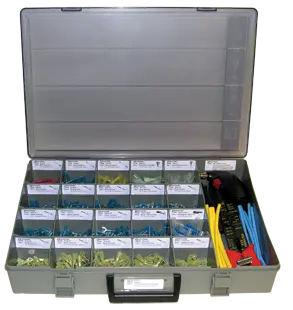 Heat Shrink Wire Terminals And Tubing Professional Parts Kit | Cab13 Tectran 1