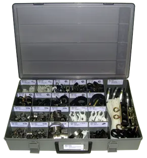 Clamp And Clip Assortment Professional Parts Kit | Cab18 Tectran 1