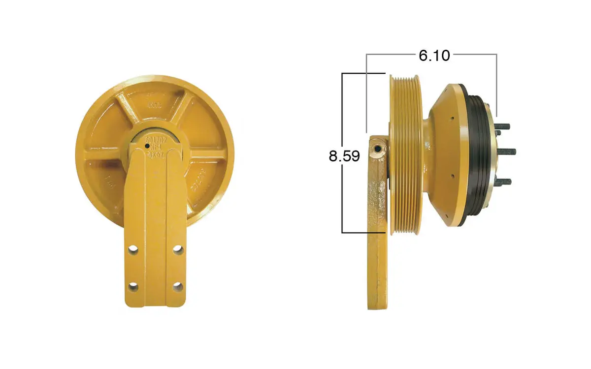 Fan Clutch Assembly For Caterpillar C11 & C13, Remanfuactured | Kit Masters 99311 1