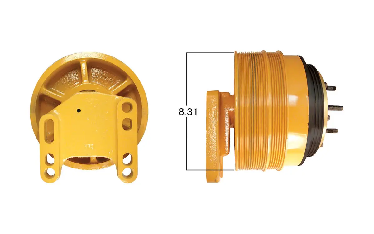 Fan Clutch Assembly For Caterpillar C15, Remanfuactured | Kit Masters 99809 1