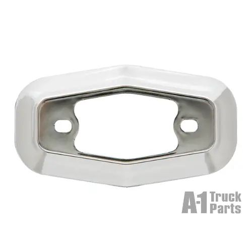 Chrome Oblong Base/Bezel For Mcl/Ucl 13 Light | Optronics A13c2b 1