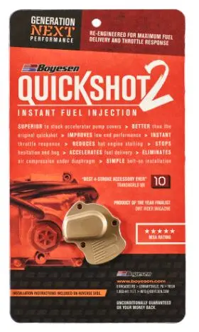 Boyesen Quickshot 2 Apc Accelerator Pump 1