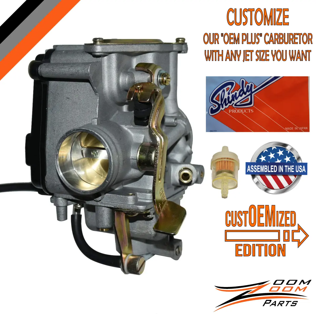 Custoemized Carburetor Carb For 1985 - 1986 Honda Atc 350 Atc350 3 Wheeler Trike 1