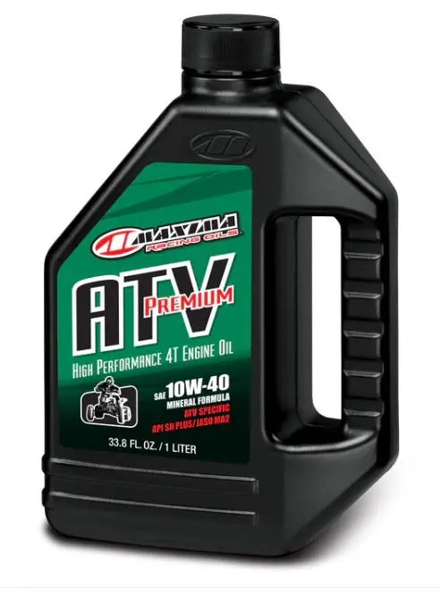 Maxima Atv Premium 10W40 High Performance 4T Engine Oil Liter 33901 1