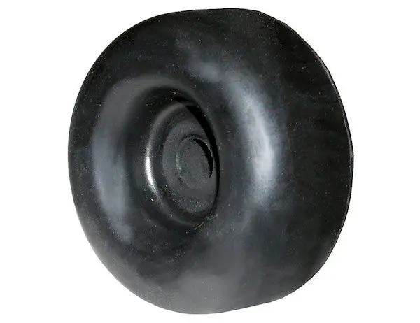 Round Rubber Bumper - 2-1/2 Diameter X 1 Inch High - Black | Buyers Products B1001 1
