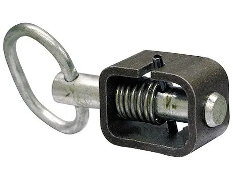 5/8 Inch Weld-On Spring Latch Assembly-Plain Tube - 2.53 X 4.68 Inch | Buyers Products B2598h 1