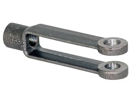Adjustable Yoke End 3/4-16 Nf Thread And 3/4 Inch Diameter Thru-Hole | Buyers Products B27088anf 1