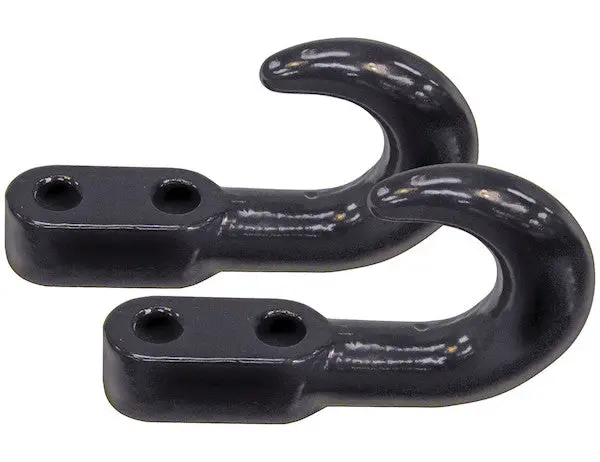 Black Drop Forged Light-Duty Tow Hook - 10,000 Pound | Buyers Products B2799b 1