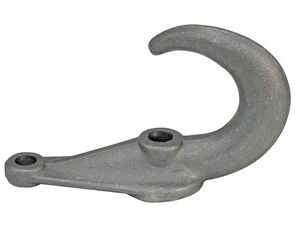 Plain Finish Drop Forged Towing Hook Pairs | Buyers Products B2801a 1