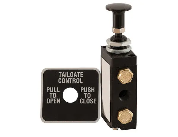 4-Way 2-Position Manual Air Valve With Five 1/8 Inch Npt Ports | Buyers Products Bav010 1
