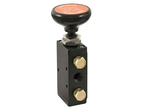4-Way 3-Position Manual Air Valve With Five 1/4 Inch Npt Ports | Bav015 Buyers Products 1