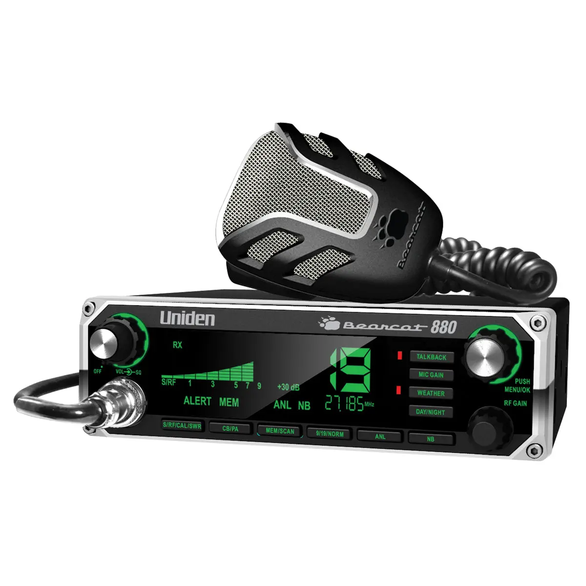 Bearcat 880 40 Channel Cb Radio With Noaa Weather | Uniden Bearcat880 1