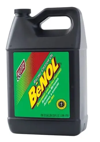 Klotz Benol Racing 2-Stroke Pre-Mix Castor Oil 1 Gallon Bc-171 1