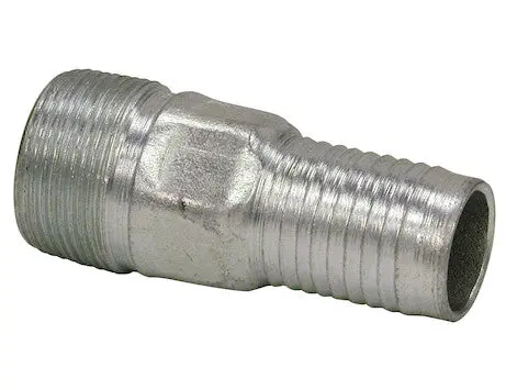 Un-Plated Combination Nipple 1 Inch Npt X 1-1/4 Inch Hose Barb | Buyers Products Bhes4x5 1