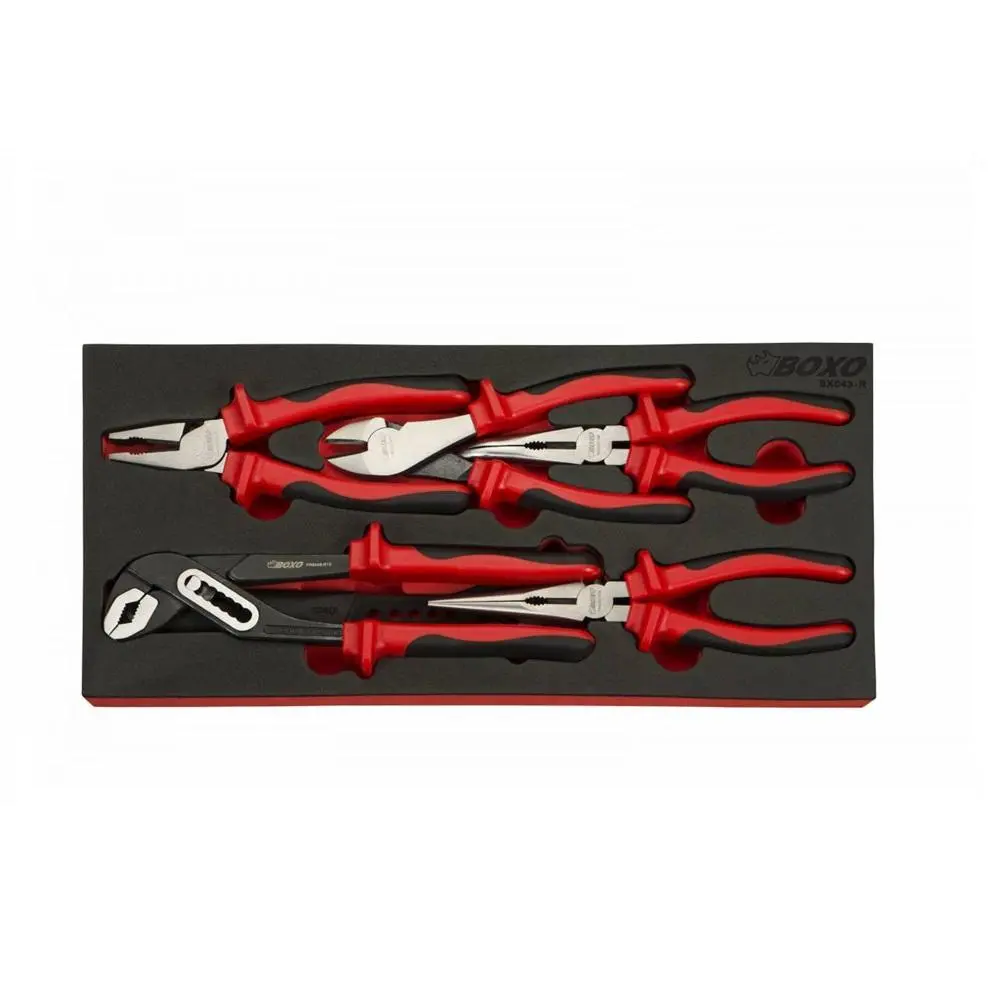 6 Pcs - Pliers & Adjustable Wrench Set, 1/3 System Insert 1