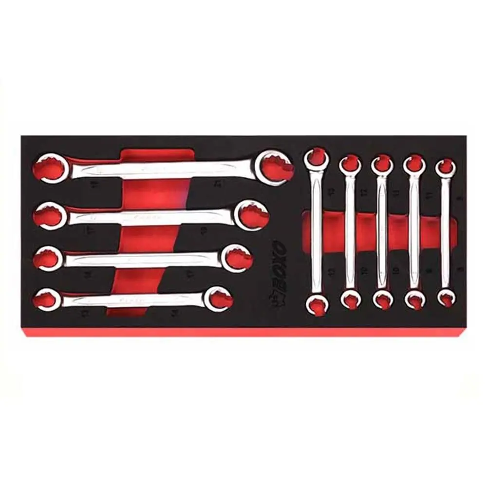 9 Pcs - Flare Nut Wrench Set, 1/3 System Insert 1