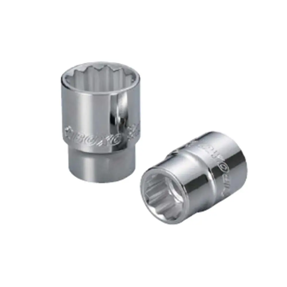 3/8" Dr. Socket (12Pt) W/Mirror Finish 1