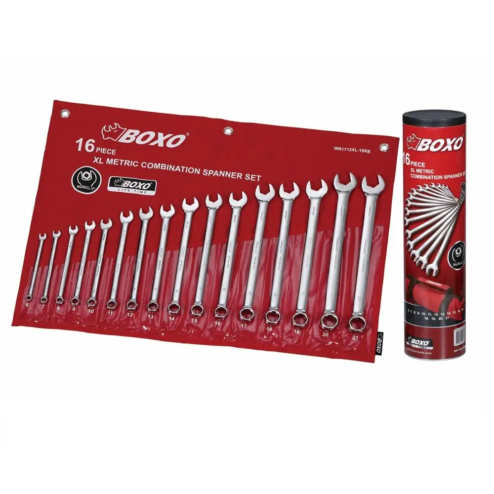 16 Pcs Xl Metric Combination Wrench Set 1
