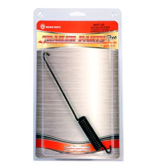Redline 12" X 2" Shoe Return Spring | Bp07-150 Redneck Trailer 1