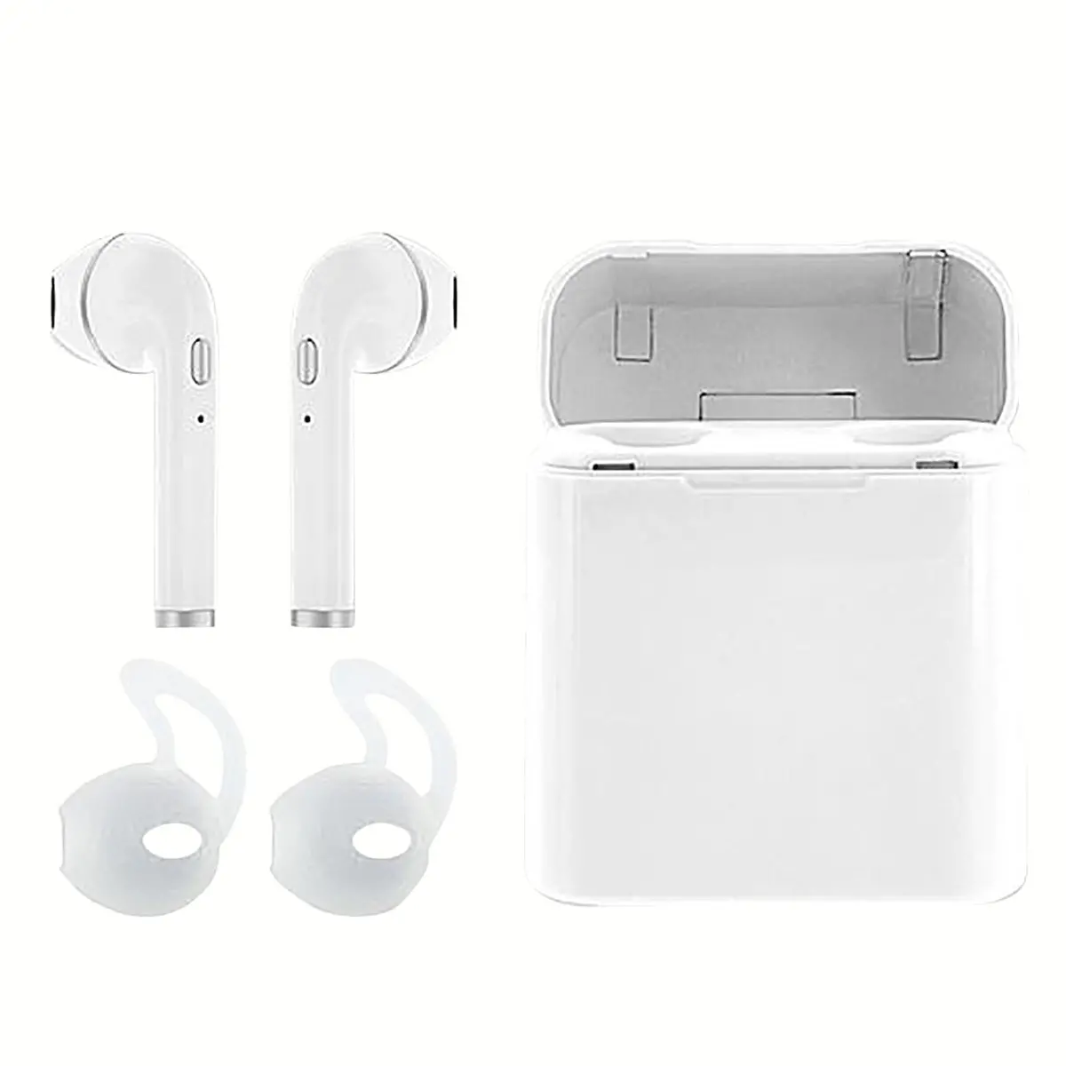 True-Wireless Earbuds With Charging Case White | Sentry Bt979w 1