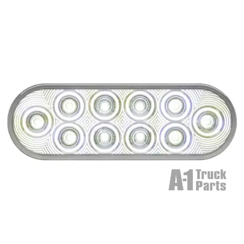 10-Led 6" Round White Utility Light For Recess Grommet Mount, 12V | Optronics Bul72cbp 1