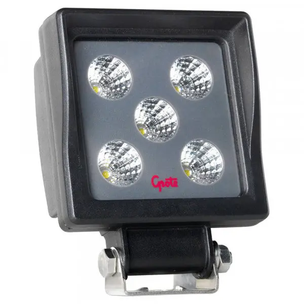 Square Britezone Led Work Light, 1100 Raw Lumens | Grote Bz201-5 1