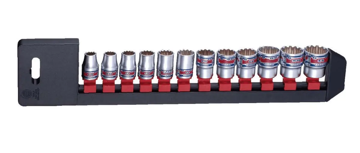 3/8" Dr. Mit Socket Set, 12Pcs 1