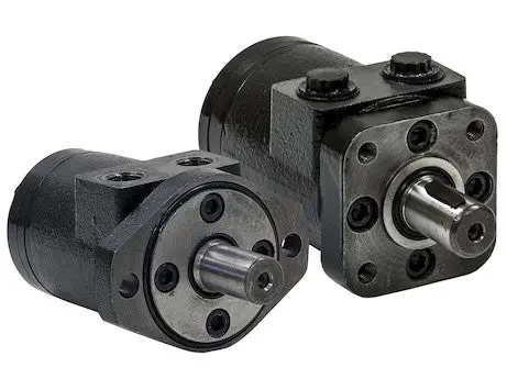 Hydraulic Motor With 4-Bolt Mount/Npt Threads And 22.6 Cubic Inches Displacement | Buyers Products Cm084p 1