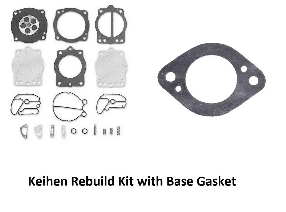 Polaris Keihin Carb Rebuild Kit With Base Gasket 1120-3758 Sl Slx Sltx 1050 1