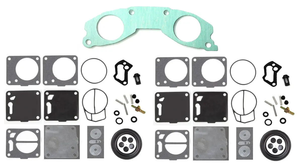 Yamaha Mikuni Dual Carb Rebuild Kit With Base Gasket 62T-13556-00-00 Super Jet 700 Wave Raider Wave Venture Xl 1