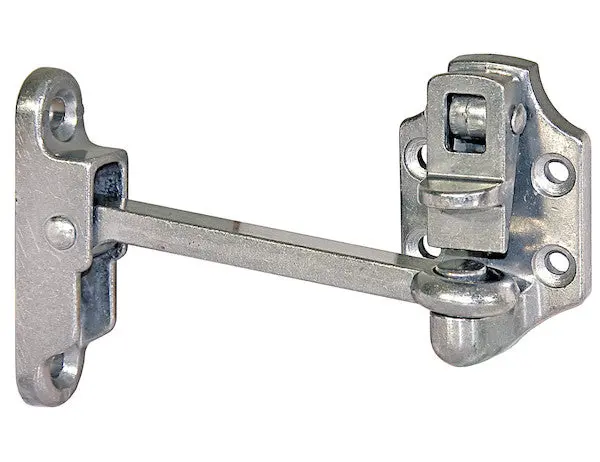 Heavy-Duty Aluminum Door Hold Back - 4 Inch Hook And Keeper | Buyers Products Dh304 1