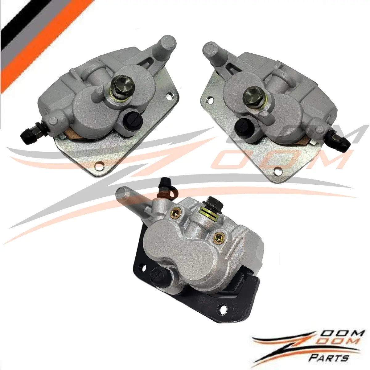 Dual Piston Front & Rear Brake Caliper Upgrade For 1993-2008 Honda Trx300ex 2008 Trx300x Free Fedex 2 Day Shipping 1