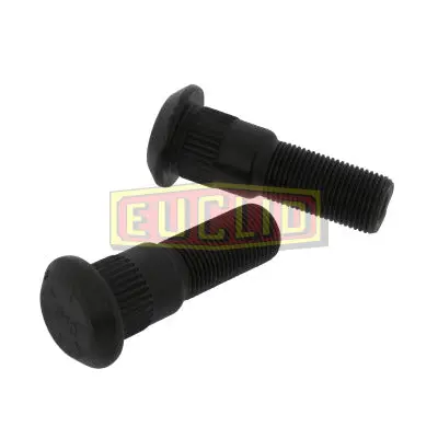 Round Headed Single End Wheel Stud, Right Hand  | E11672r Euclid 1