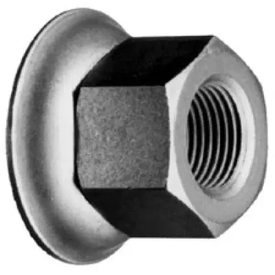 2-Piece 2" Flanged Cone Lock Nut | E5710 Euclid 1